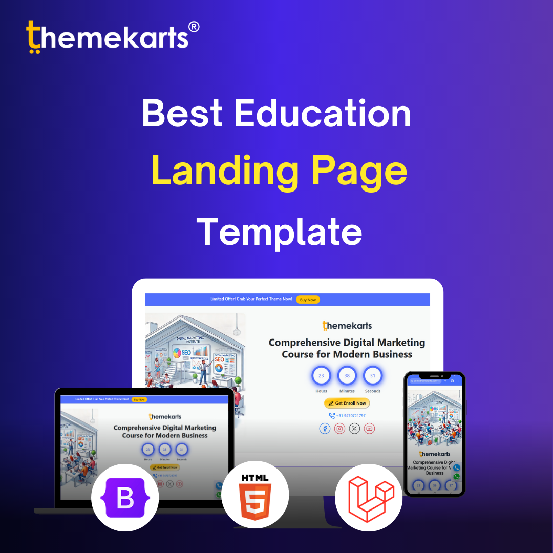 Education Landing Page Templates